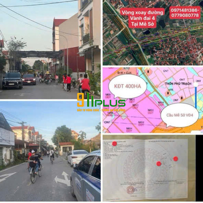 Bán đất 2 mặt tiền 96m² – trục kinh doanh Phú Trạch, Mễ Sở, Văn Giang, Hưng Yên