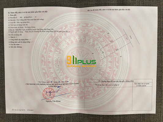 Bán đất Phú Trạch, Mễ Sở, Văn Giang, Hưng Yên – cơ hội đầu tư sinh lời