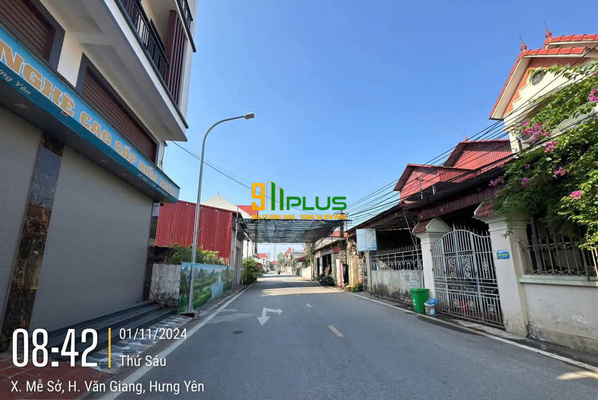 Siêu phẩm lô góc 3 mặt tiền - đấu giá Phú Trạch, Mễ Sở, Văn Giang